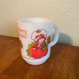 Anchor Hocking Strawberry Shortcake Mug